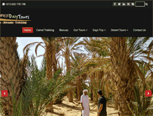 Tablet Screenshot of moroccodaytours.com